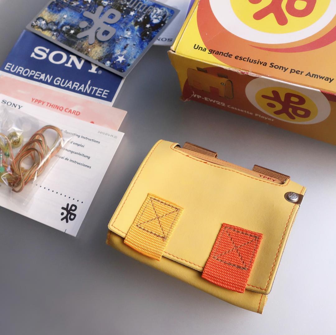 【動作品】超希少 YP-EW22 ソニー カセットテーププレーヤー ウォークマン