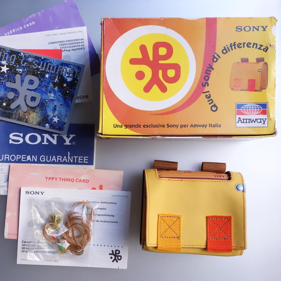 【動作品】超希少 YP-EW22 ソニー カセットテーププレーヤー ウォークマン