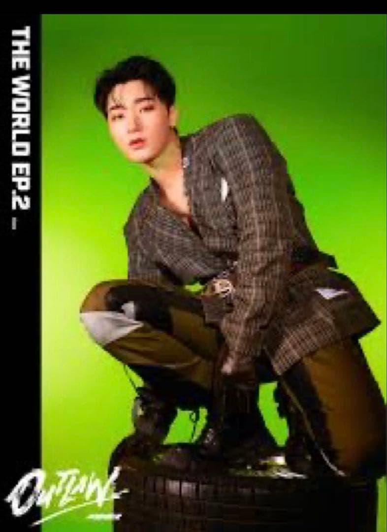 ATEEZ 에이티즈 直筆サイン入り チェキ サンSAN 산 ポロライド ショケ