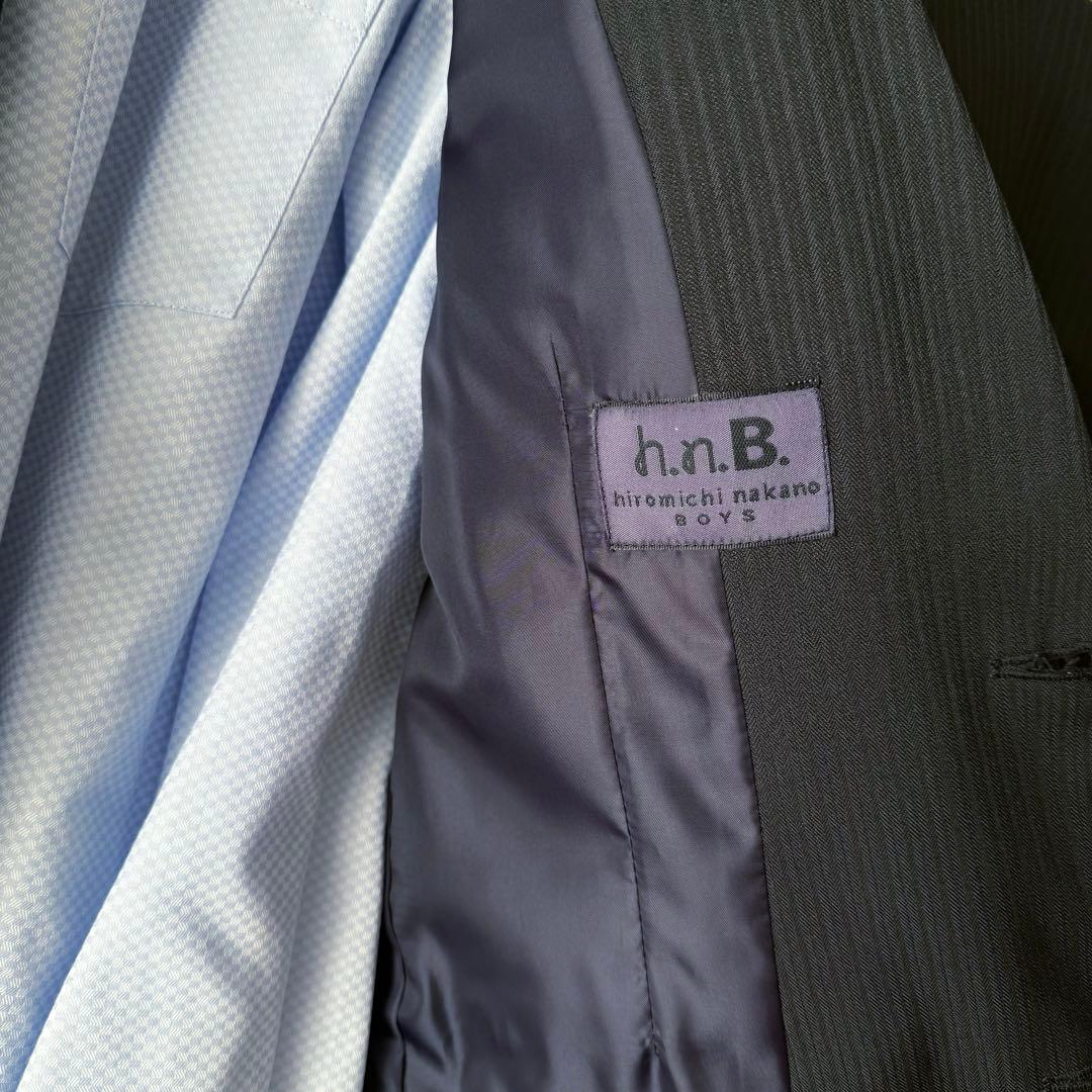 【美品】ヒロミチナカノ スーツ 150 黒 6点セット