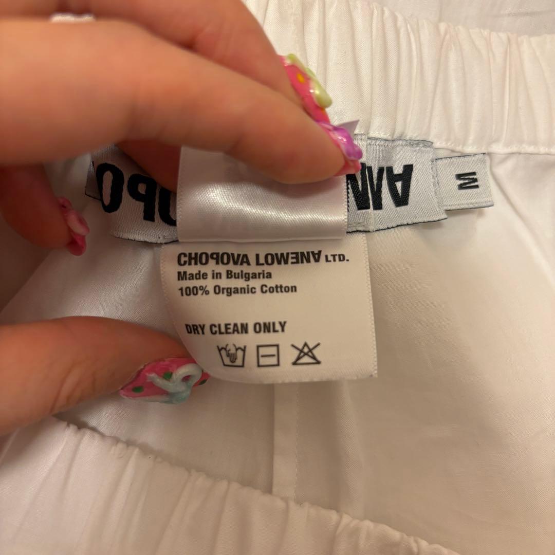 chopova lowena リボン　パンツ　ショートパンツ　フリル　23aw