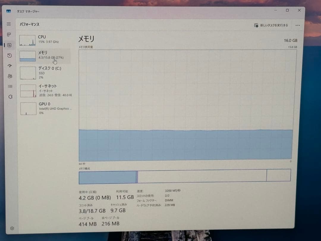 iiyama製 Intel 12世代 i5 12400