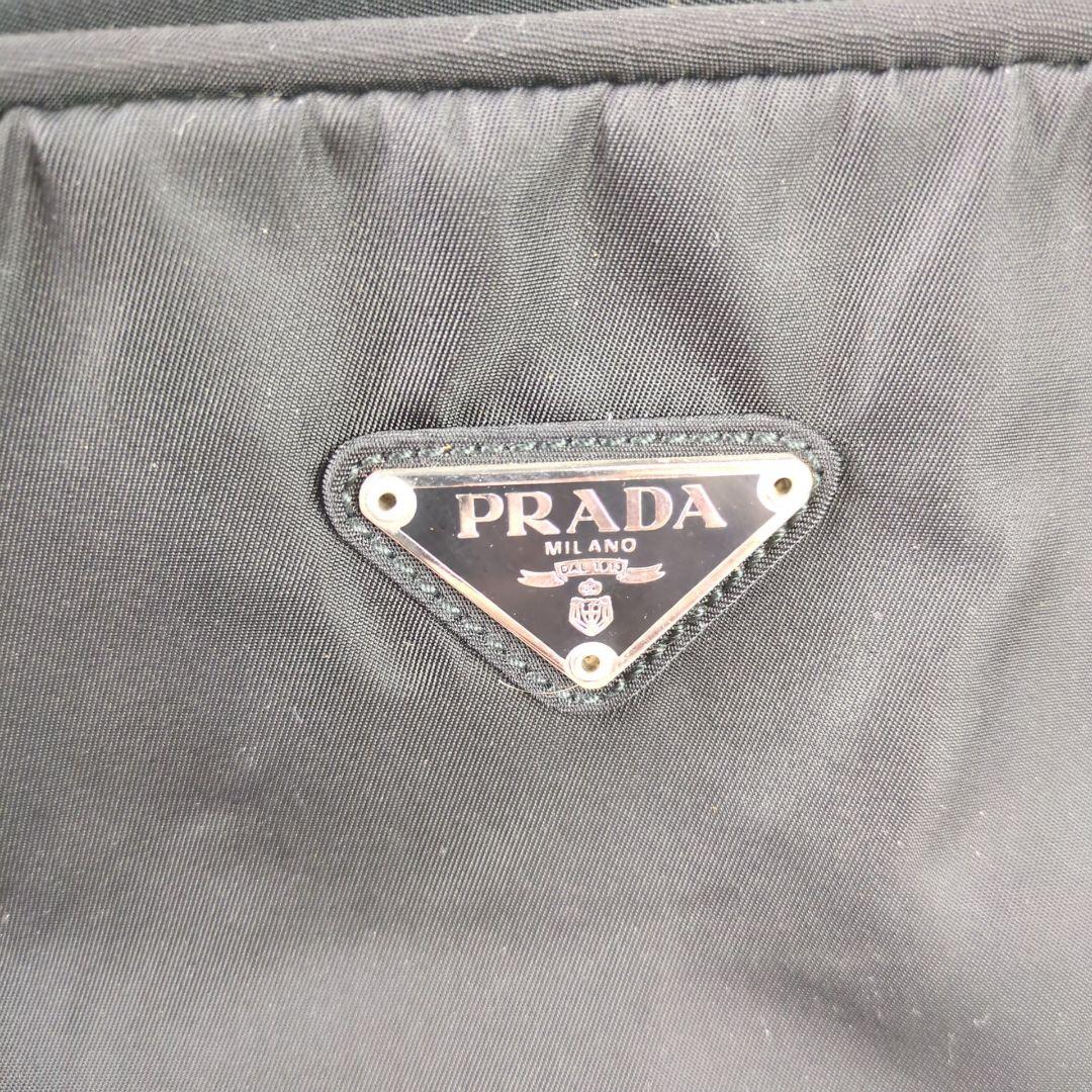 PRADA ブラック ハンドバック ナイロン ビジネスバッグ カデナ 極美品