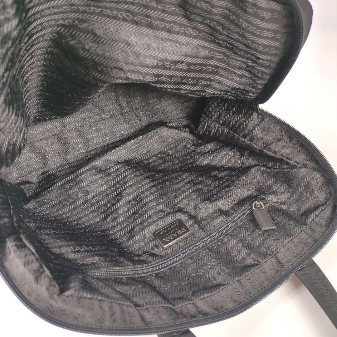 PRADA ブラック ハンドバック ナイロン ビジネスバッグ カデナ 極美品