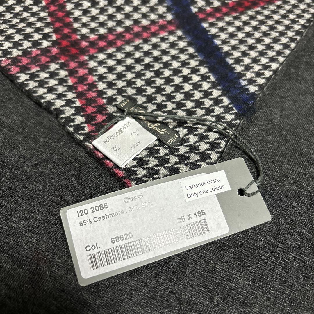 春に‼️お洒落な方に‼️新品タグ付き‼️ファリエロサルティ　カシミヤストール男女兼用