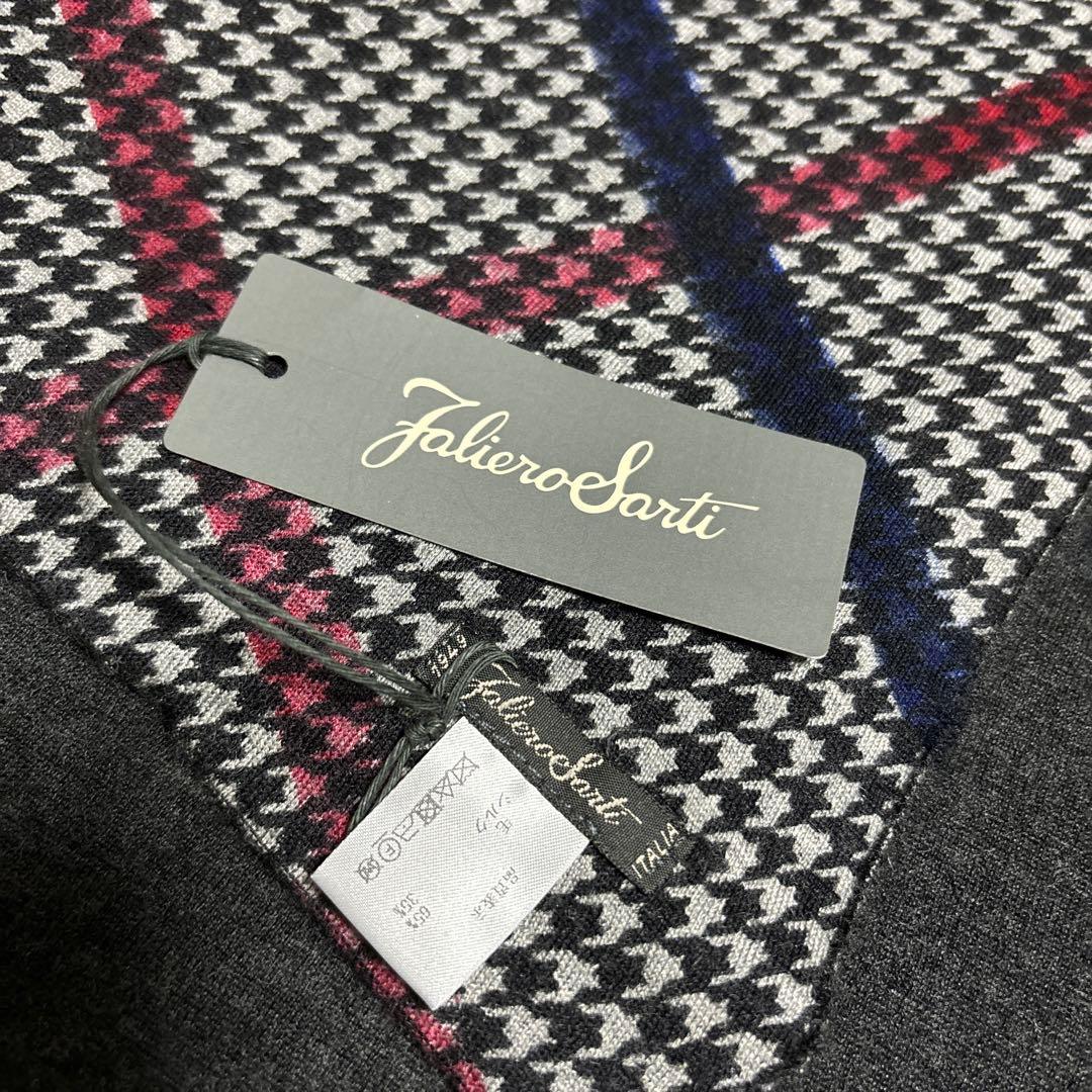 春に‼️お洒落な方に‼️新品タグ付き‼️ファリエロサルティ　カシミヤストール男女兼用