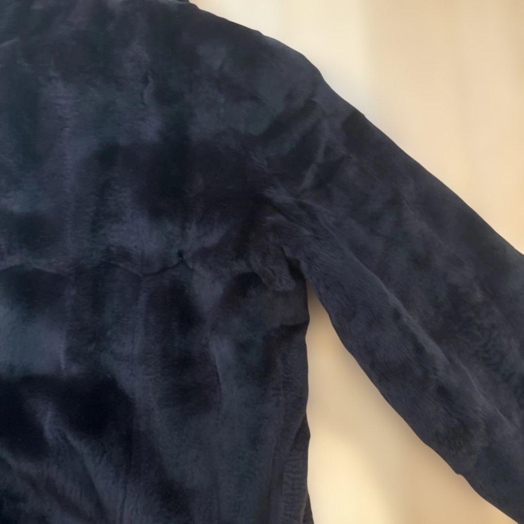 BALMAIN フード付き毛皮コート 両面使える