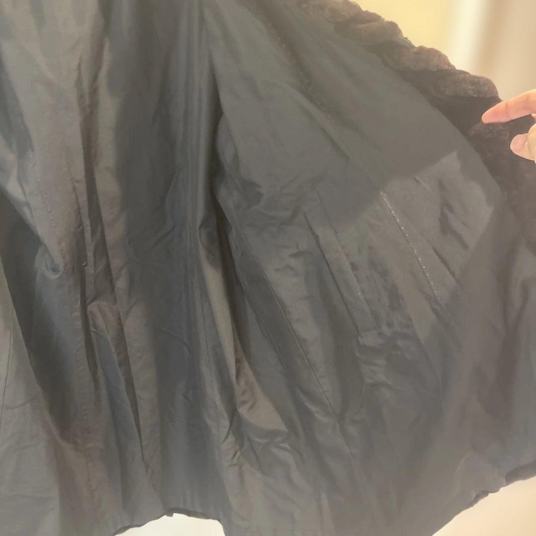 BALMAIN フード付き毛皮コート 両面使える