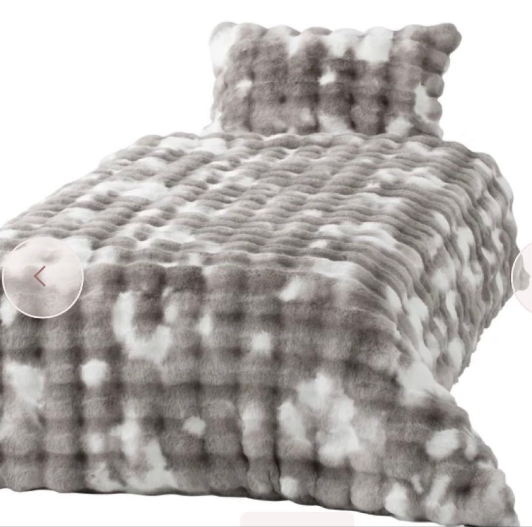 フランフラン　WARMY ポコモコ 掛け布団カバー、まくらカバー　シングル新品