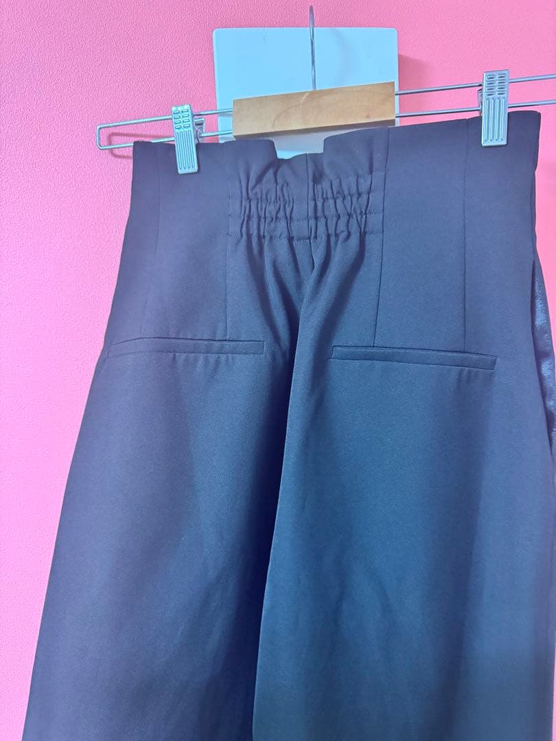 miページ shirring gather setup dress