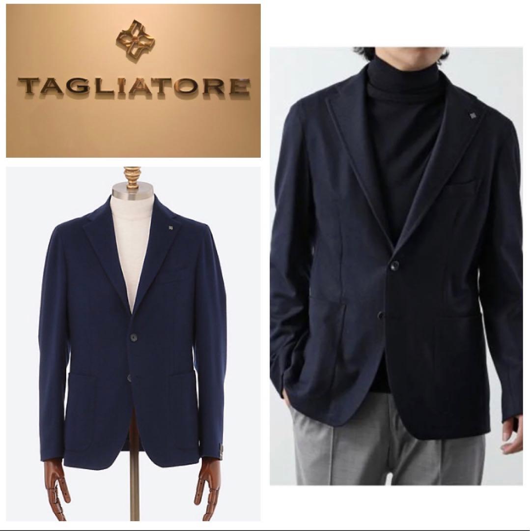 SAFARI掲載 限定品 タリアトーレ ネイビー ブレザー 44 紺ブレ