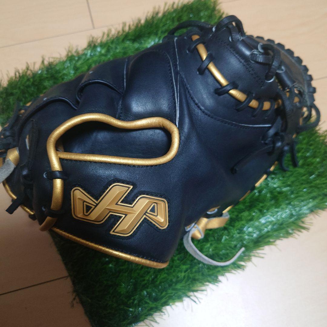 最終値下げ！ハタケヤマ 甲斐拓也モデル キャッチャーグローブ 黒金