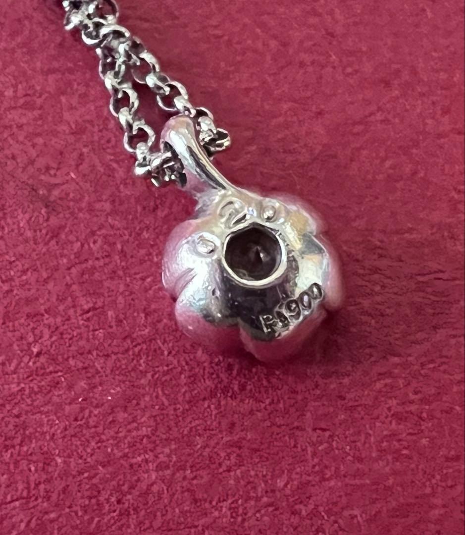 トレセンテ フローラ プラチナ ダイヤモンド ネックレス 0.20ct