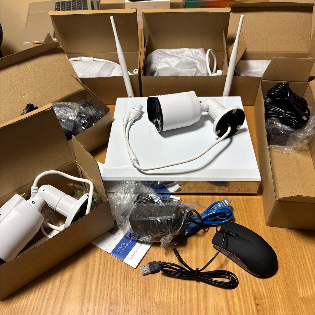 防犯カメラセット ８台FTJP-W88102T⭐︎未使用品！！！！