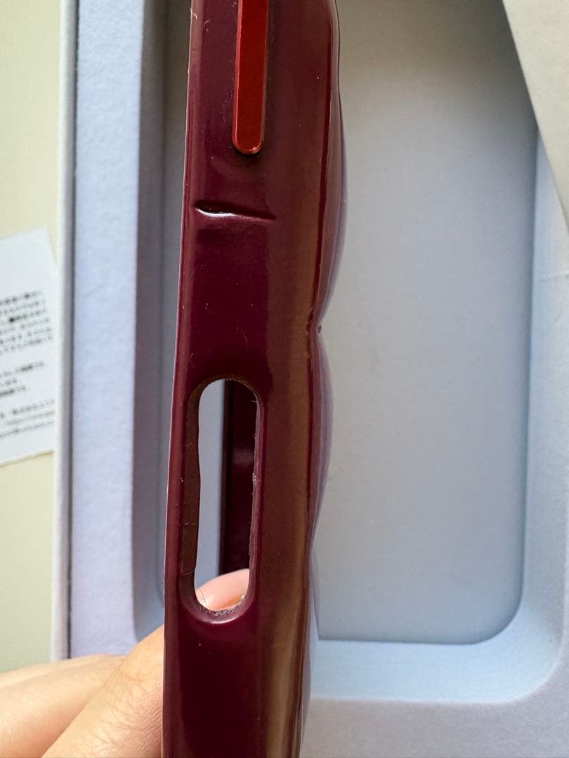 urban sophistication バーガンディ iPhone16ケース