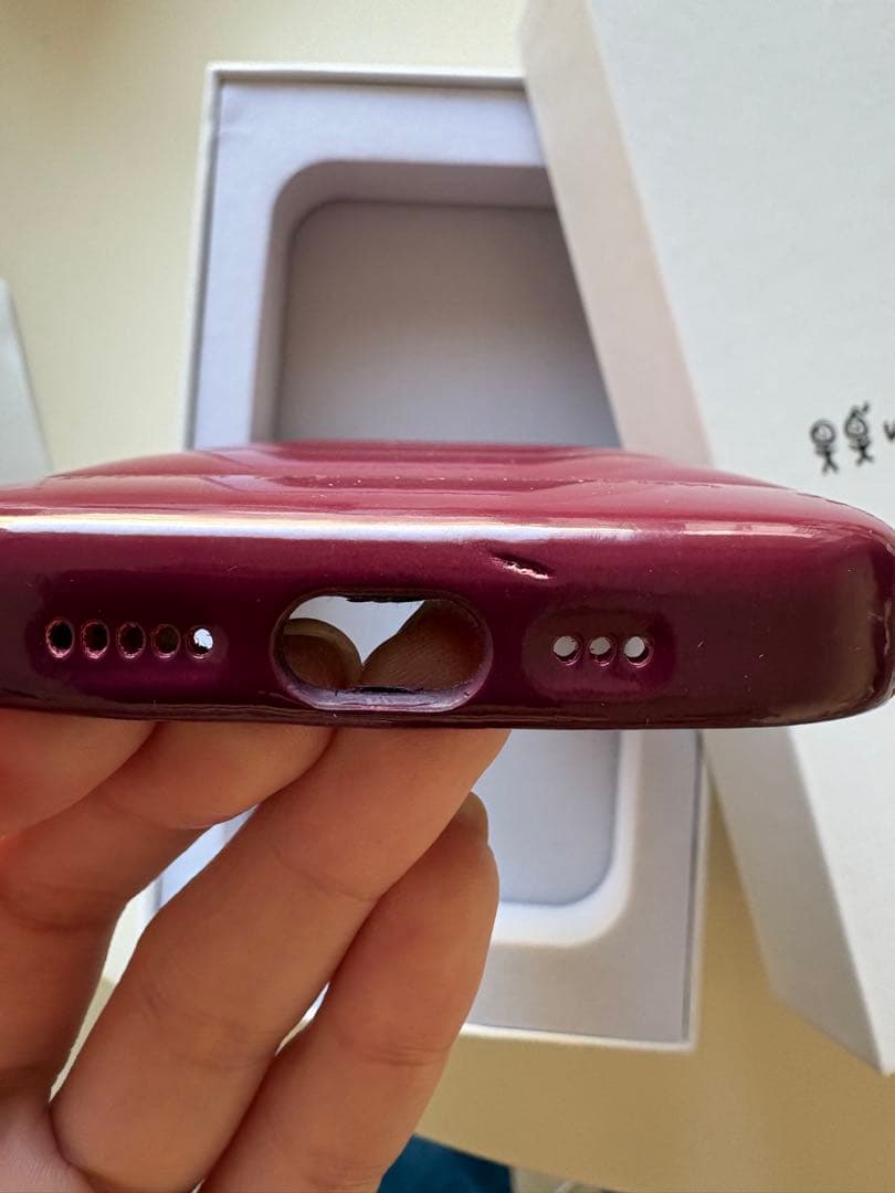 urban sophistication バーガンディ iPhone16ケース