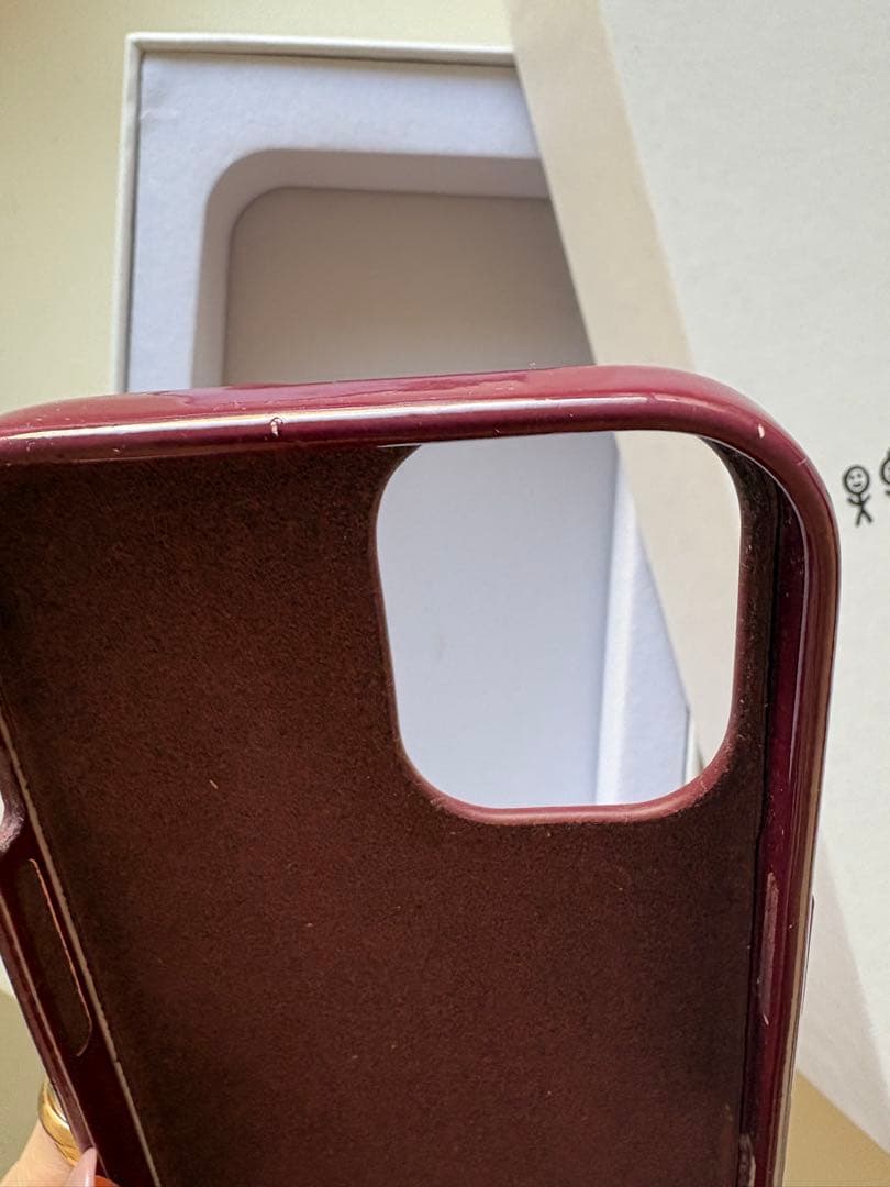 urban sophistication バーガンディ iPhone16ケース