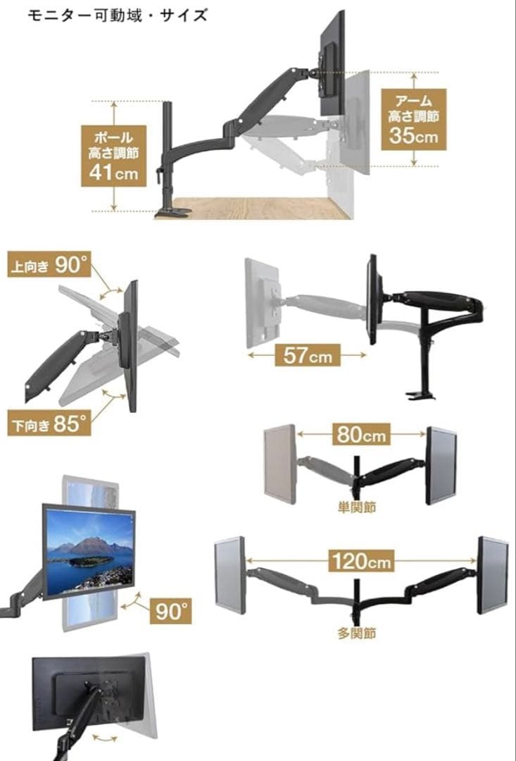 SHOPPINGALL 【画面を好きな位置に置ける】【他社より画面が見やすい】