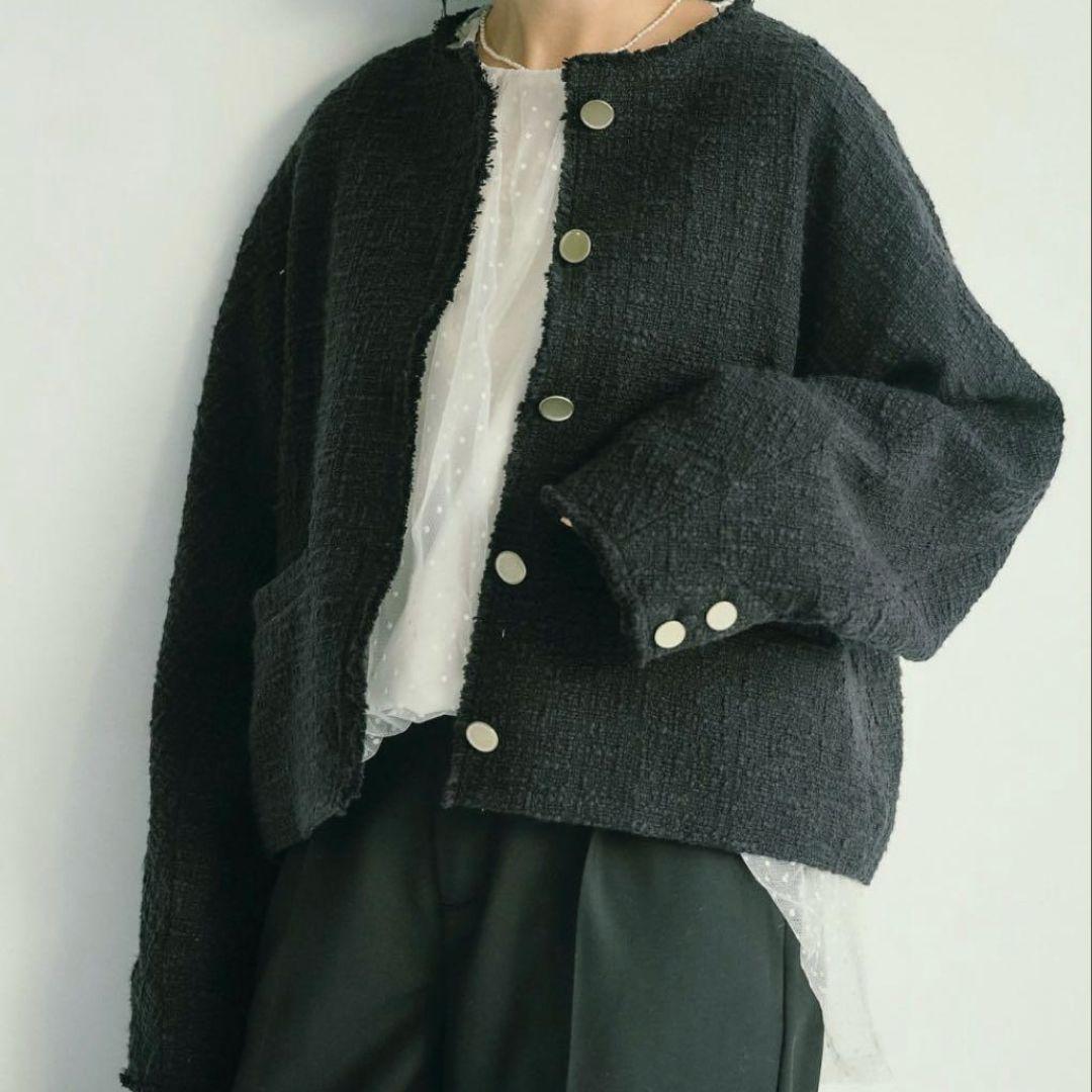 【新品】24AW PUAL CE CINツイードジャケット