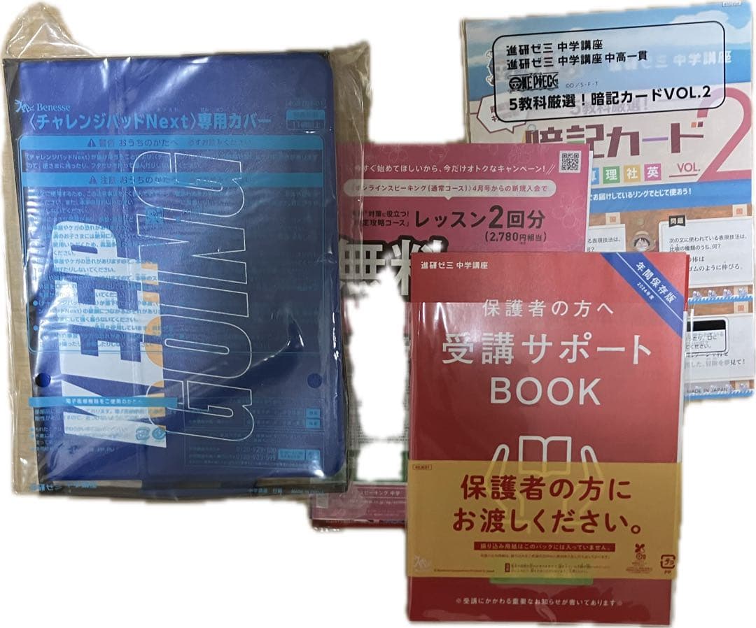 チャレンジタッチ　NEXT 中1講座