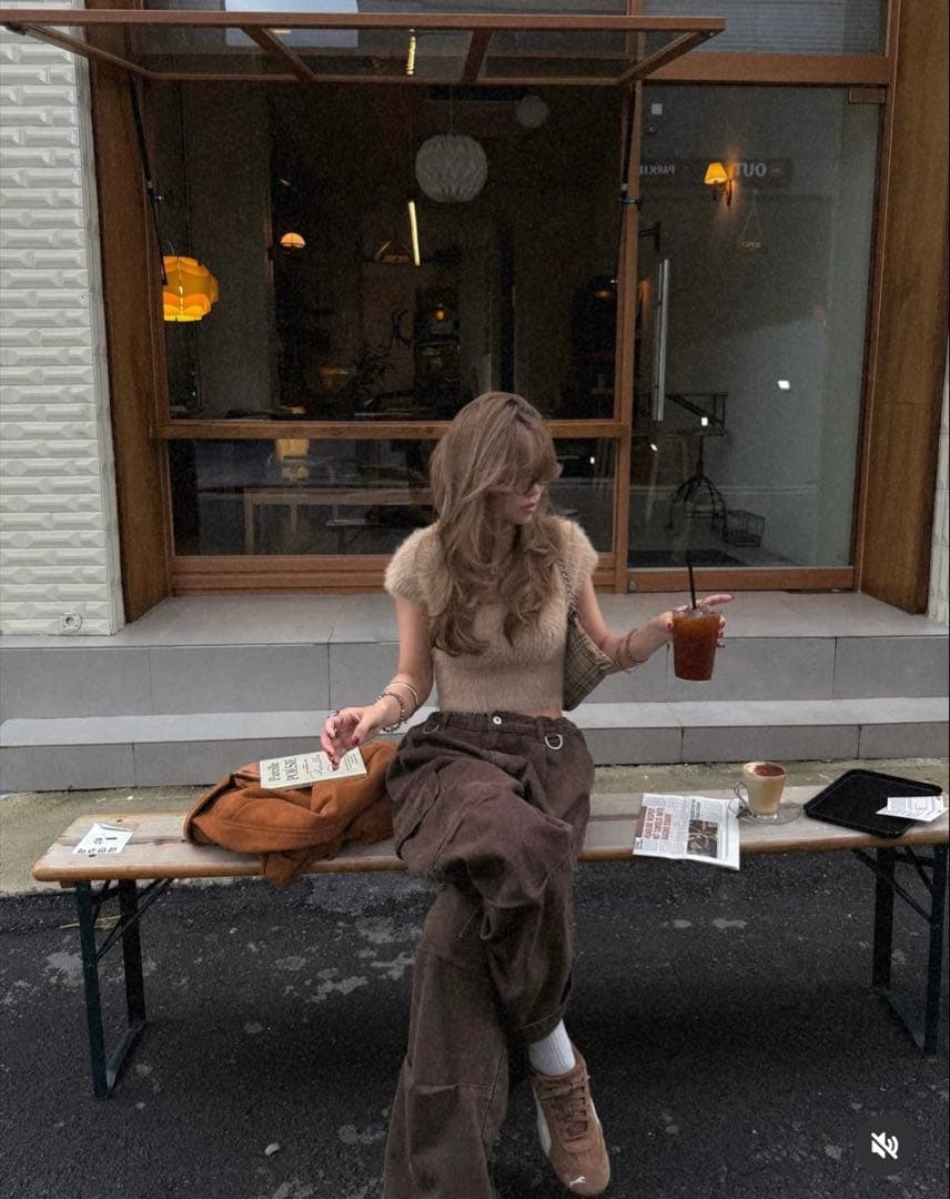 Nalm. ボリュームオーバーカーゴパンツ