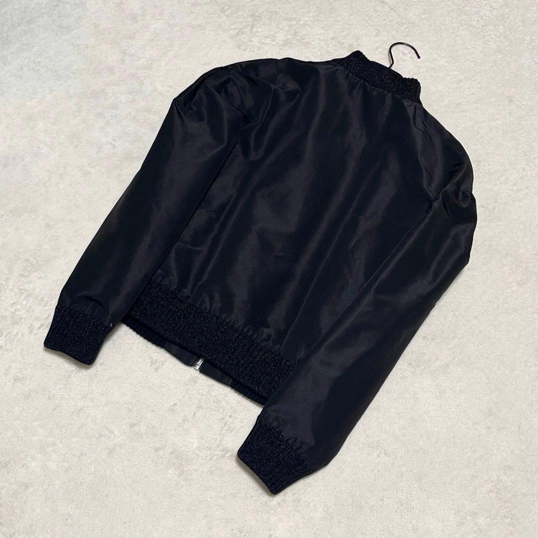 【美品・入手困難デザイン】 グッチ 花柄刺繍 シルク混 袋付き 完売 ジャケット