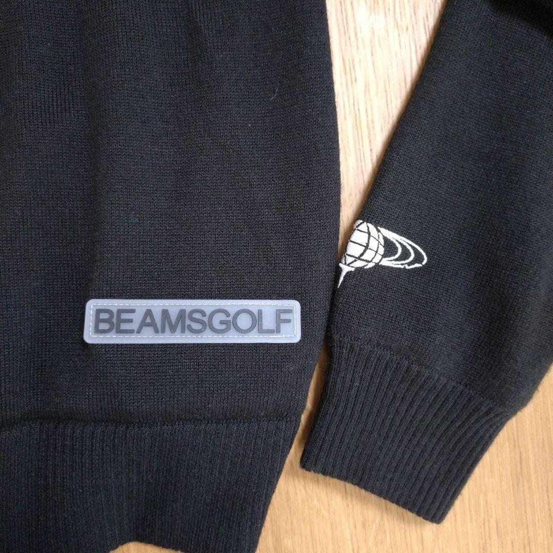 ★美品★　BEAMS GOLF レディース 裏地付きニットパーカー