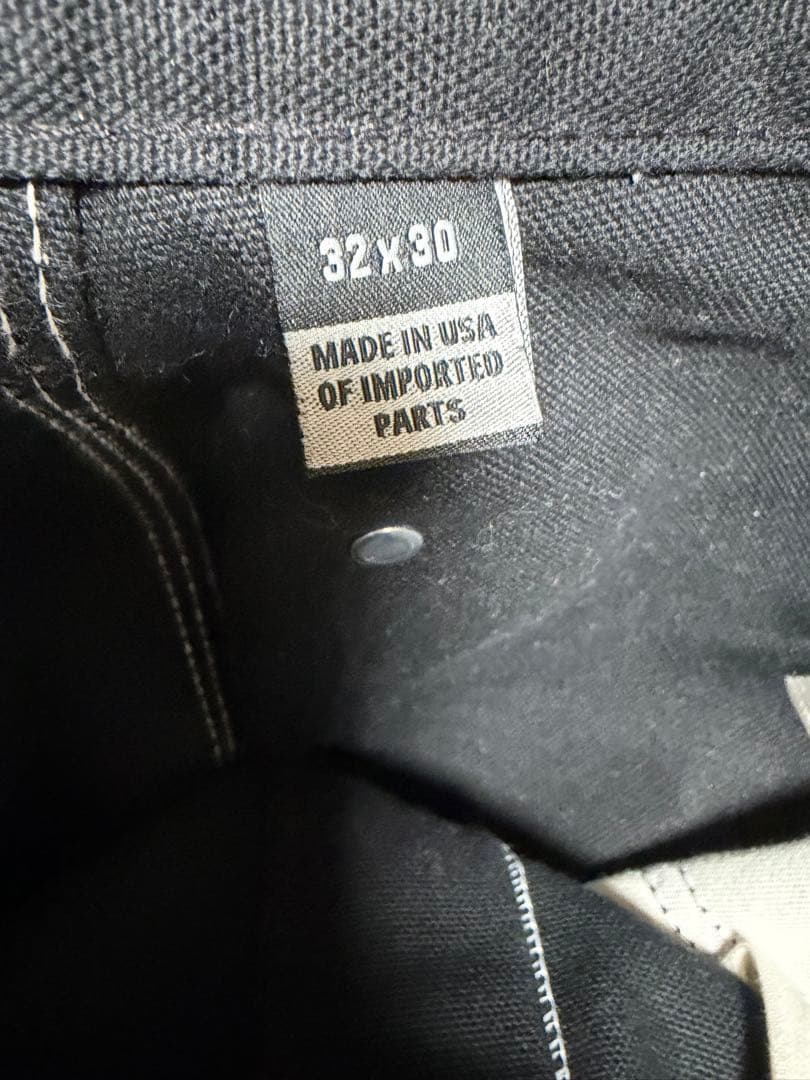 極美品 アメリカ製 carhartt ダブルニーペインターパンツ 32×30