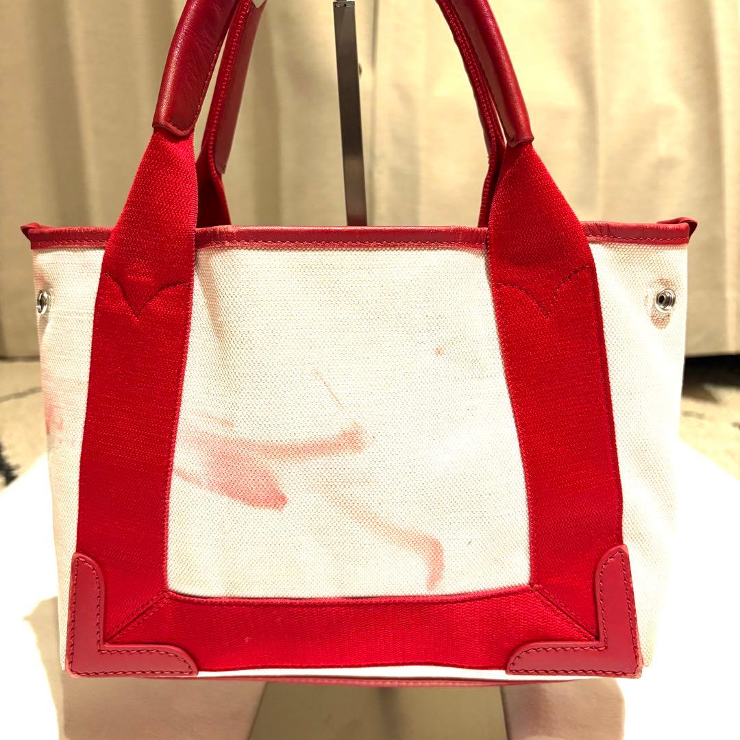 BALENCIAGA　バレンシアガ　ハンドバッグ　トートバッグ　ネイビーカバス