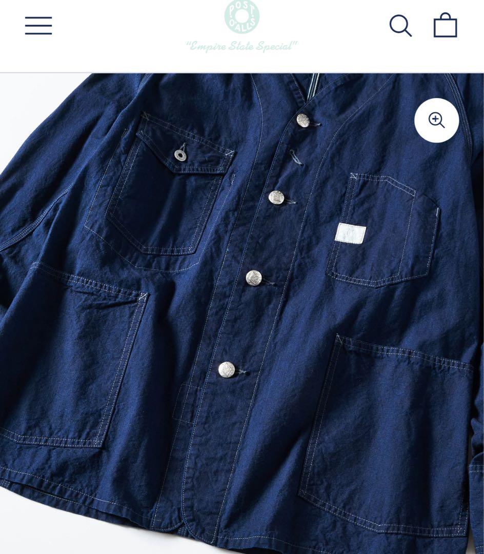 ジャケット・アウター POST OVERALLS Engineer's Jacket DV