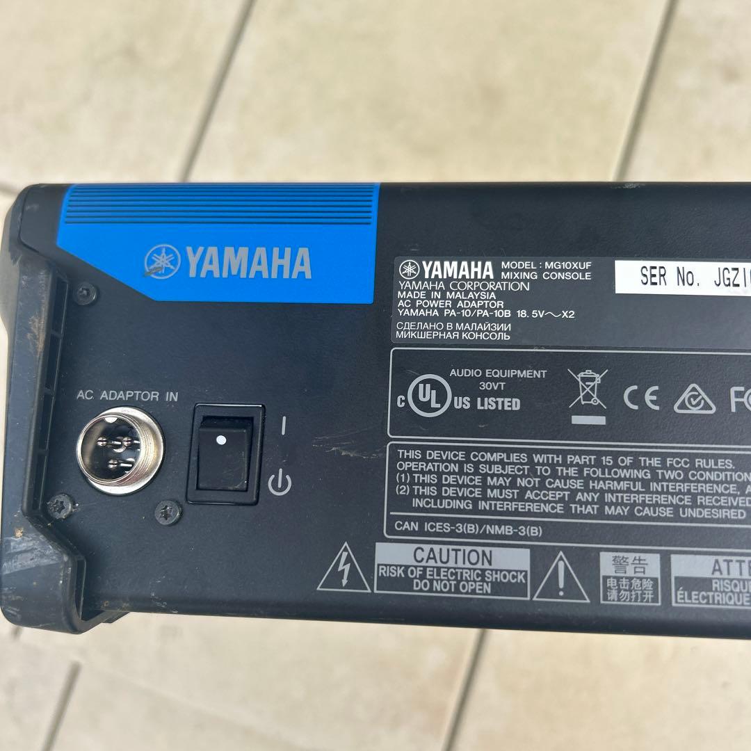 Yamaha MG10XUF アナログミキサー