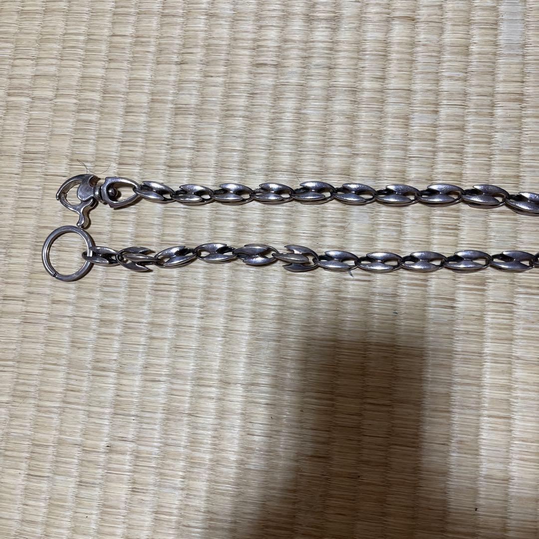 シルバーリンクウォレットチェーン