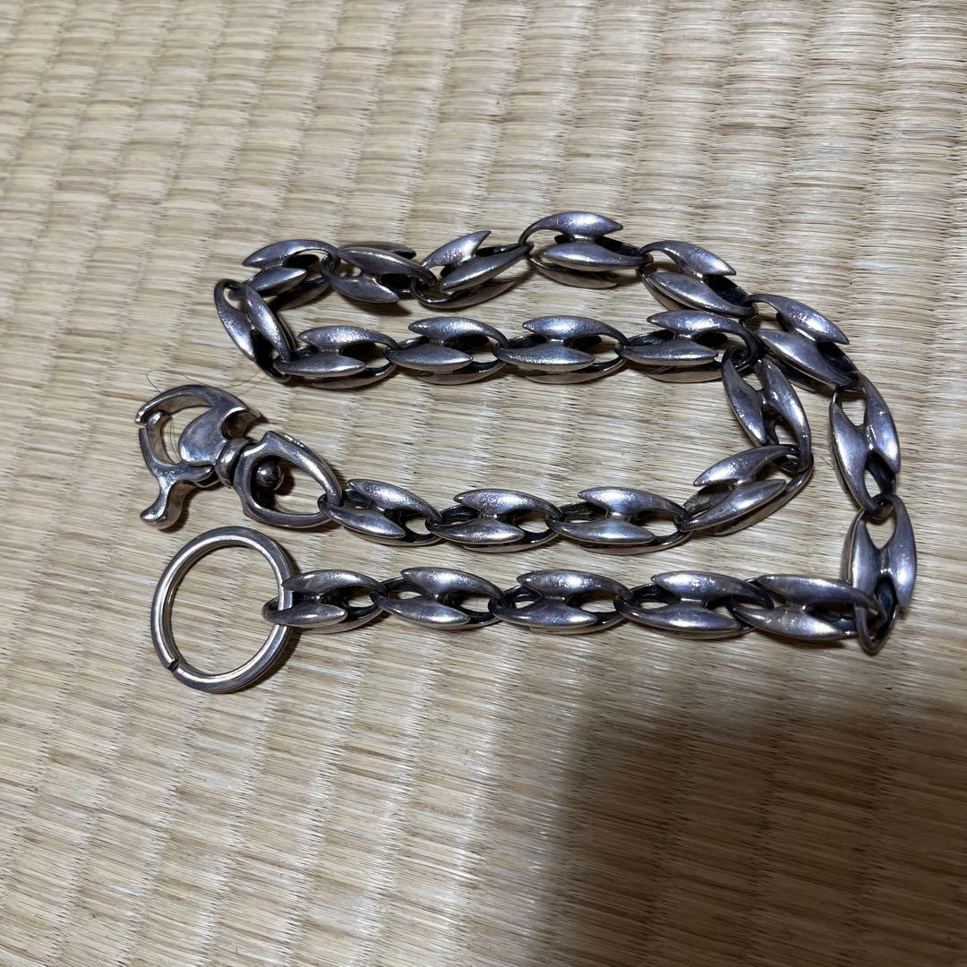 シルバーリンクウォレットチェーン