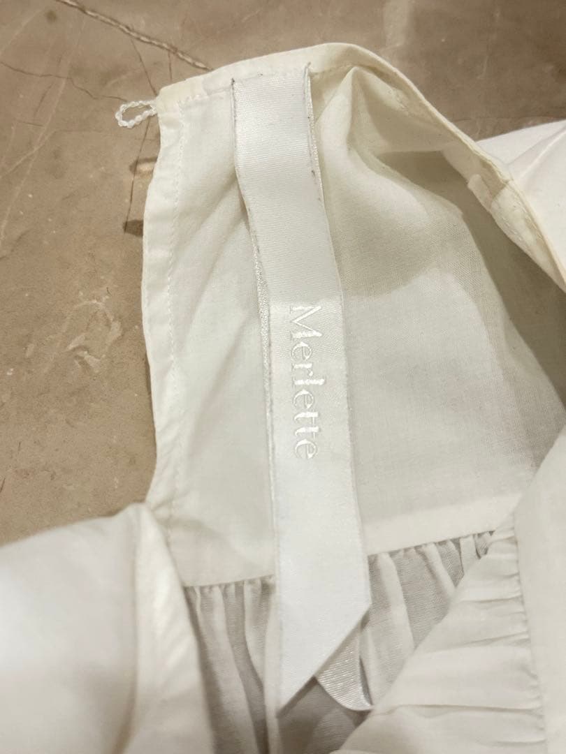 【ずんだ】Melette ソリマン　ホワイト XS