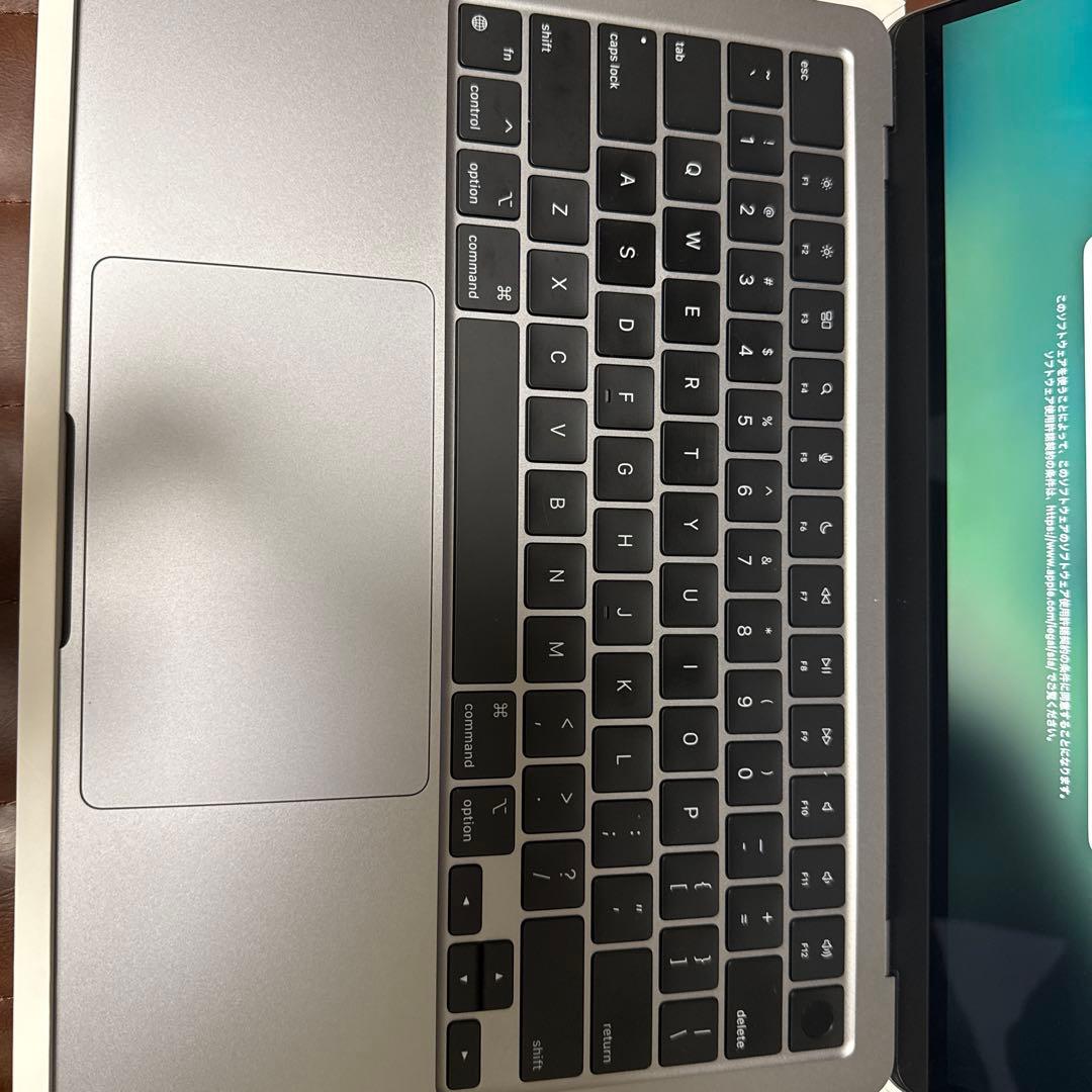 MacBook Air M2 2022 USキーボード 美品 8GB/256GB