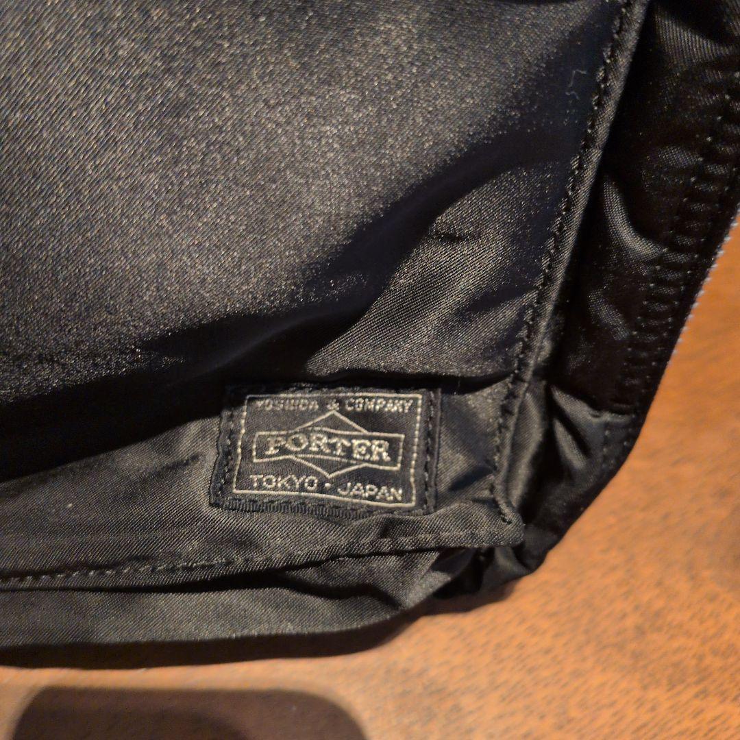未使用 PORTER TANKER Wジップ ショルダーバッグ XL ブラック