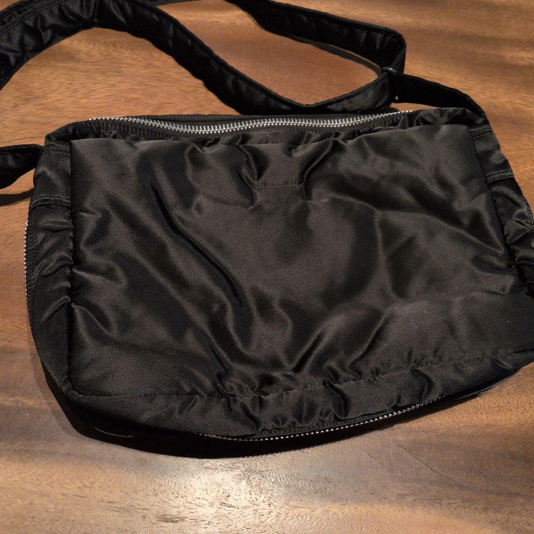 未使用 PORTER TANKER Wジップ ショルダーバッグ XL ブラック