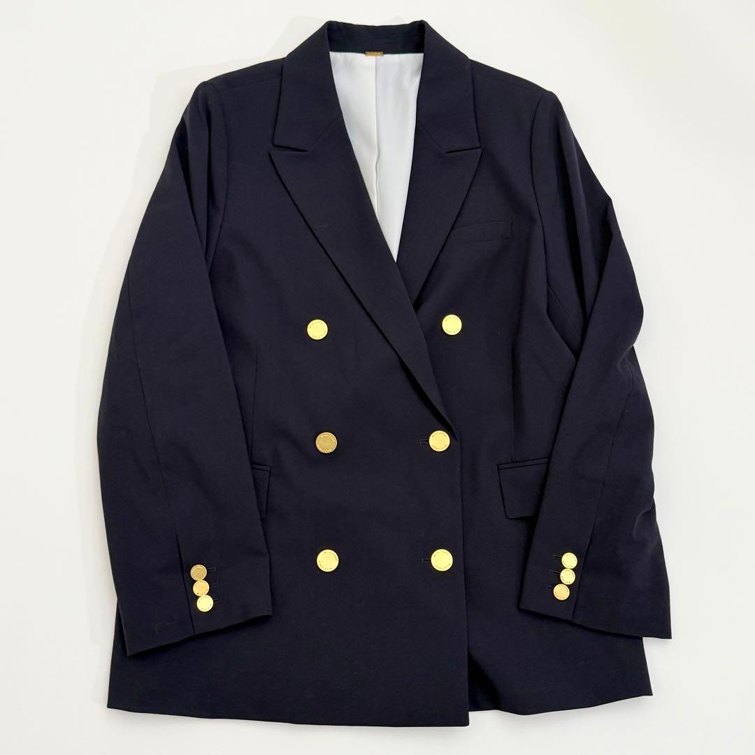 24SS✨Mila Owen 金釦ダブルブレストオーバージャケット