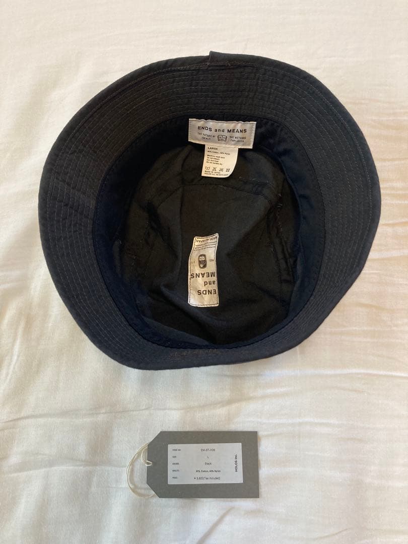 【prin】ENDS and MEANS 25SS バケットハット L