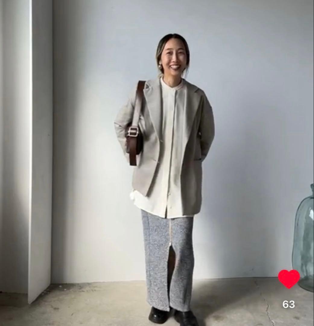 ＆her アンドハー　tweed ジャケット　コート