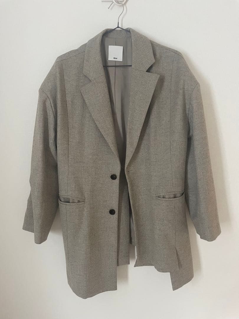 ＆her アンドハー　tweed ジャケット　コート