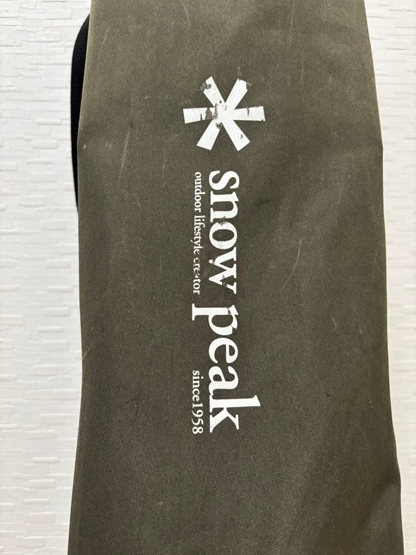 【最終値下】スノーピーク  peak ローチェア30 カーキ