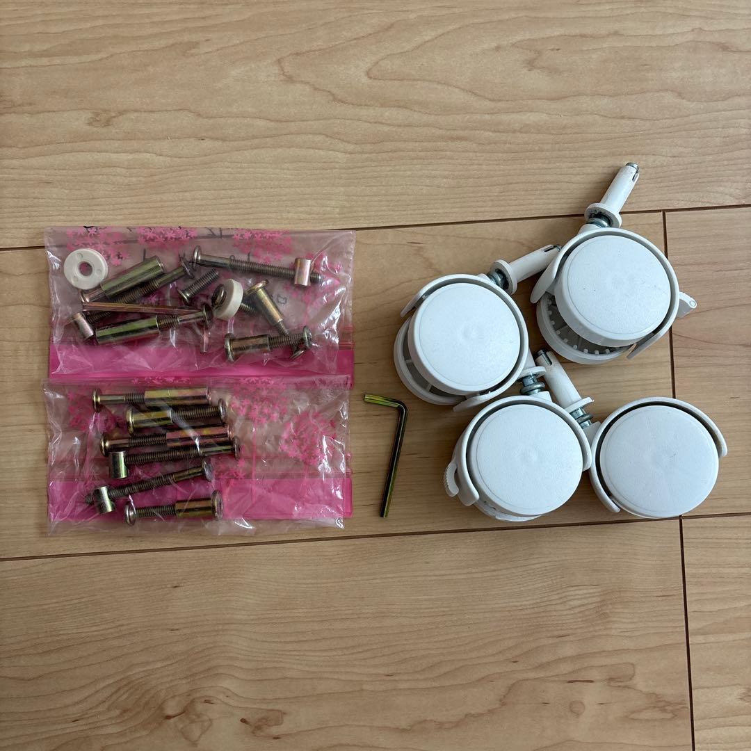 KATOJI ベビーベッド 取扱説明書と付属品