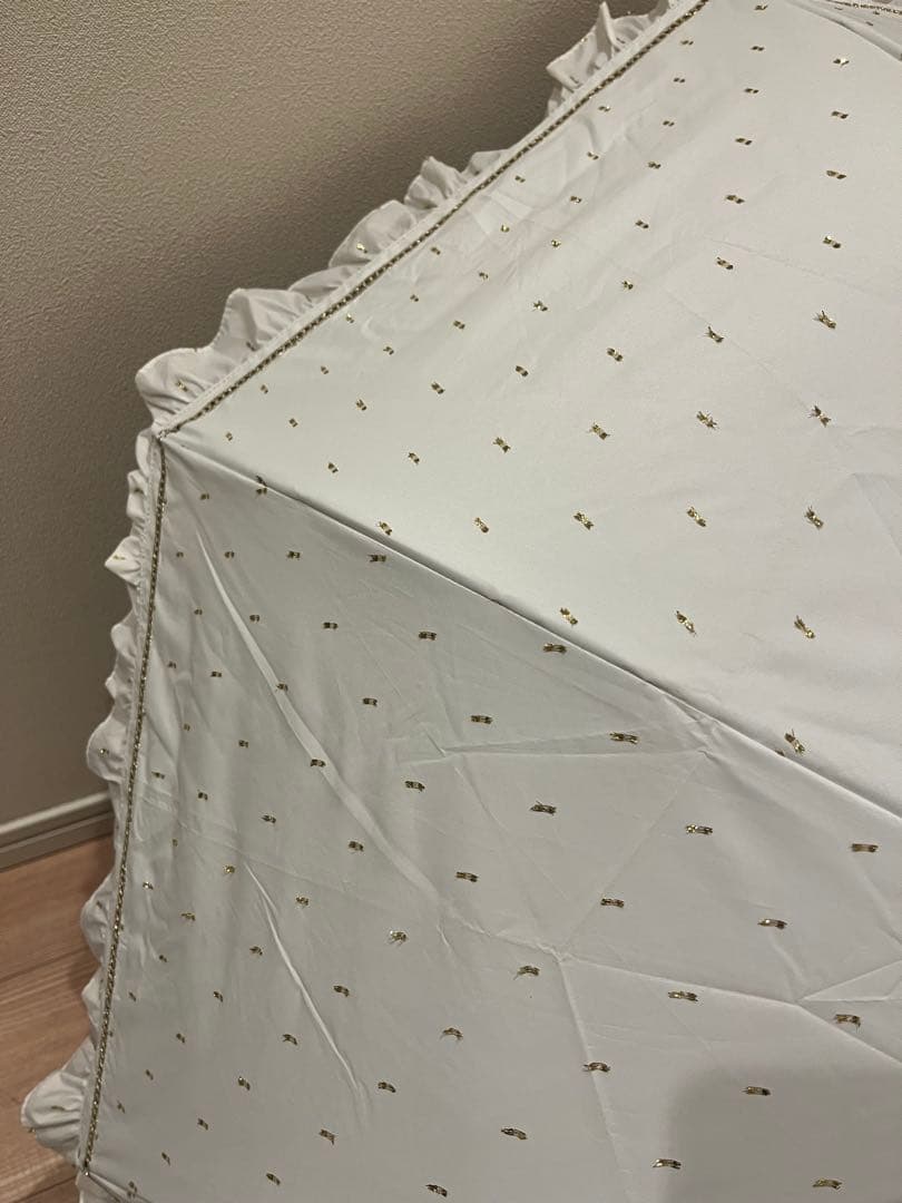 ジルスチュアートの晴雨兼用折りたたみ傘