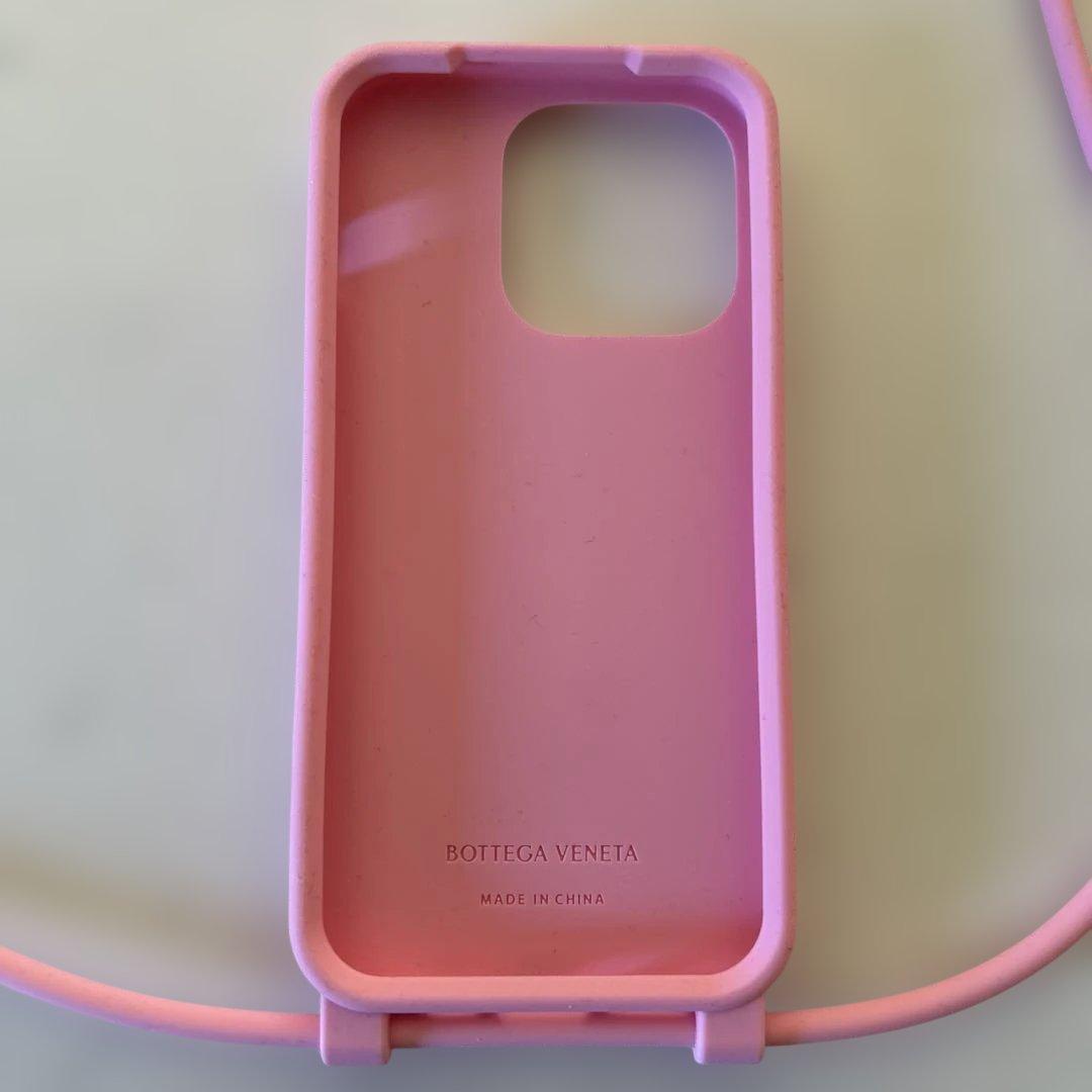 Bottega Veneta ピンク シリコンケース