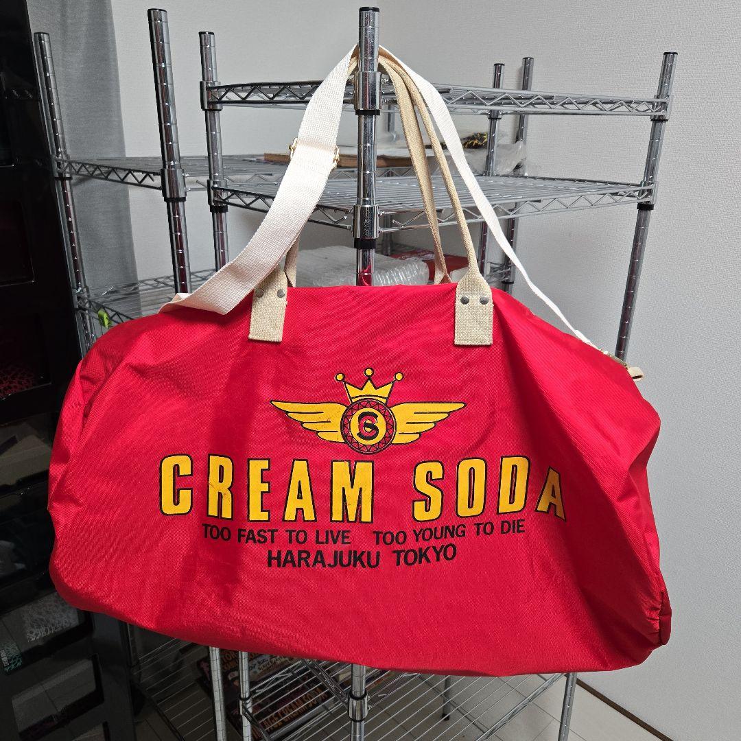 クリームソーダ　ダッフルバッグ　当時物 中古品