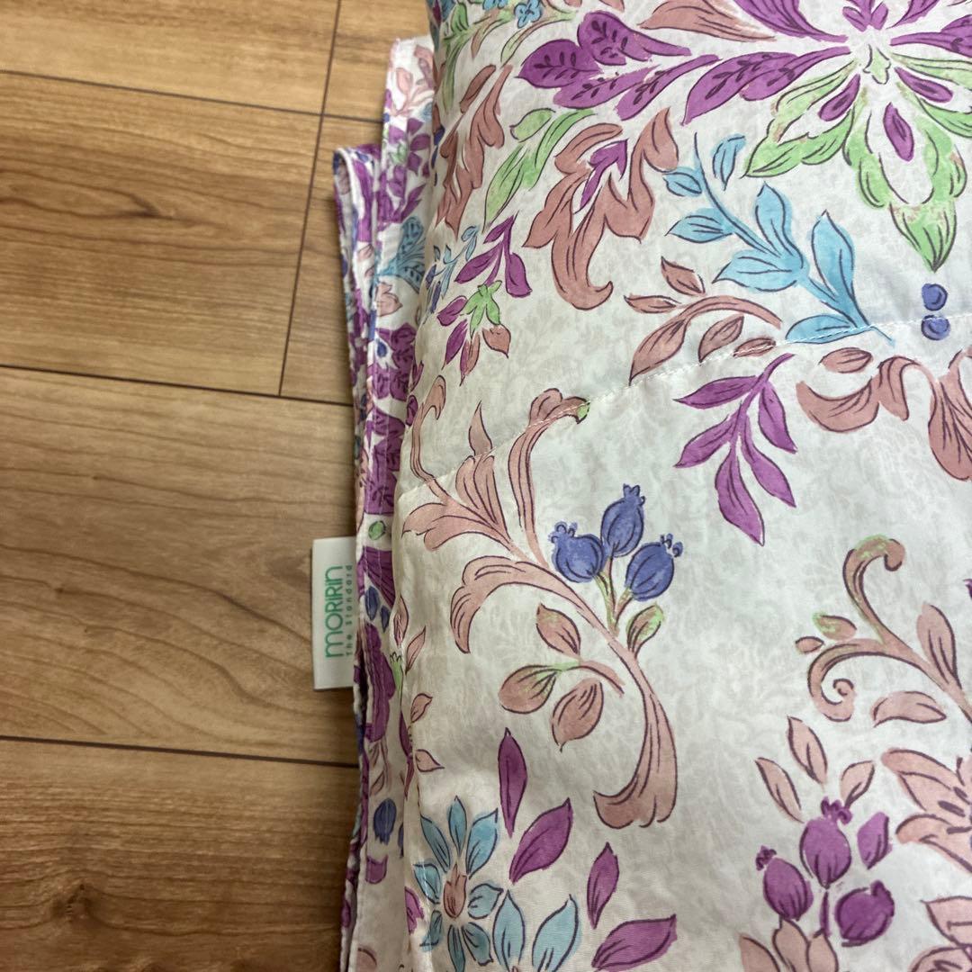 【美品】モリリン 洗える ダウンケット シングルロング 2枚セット