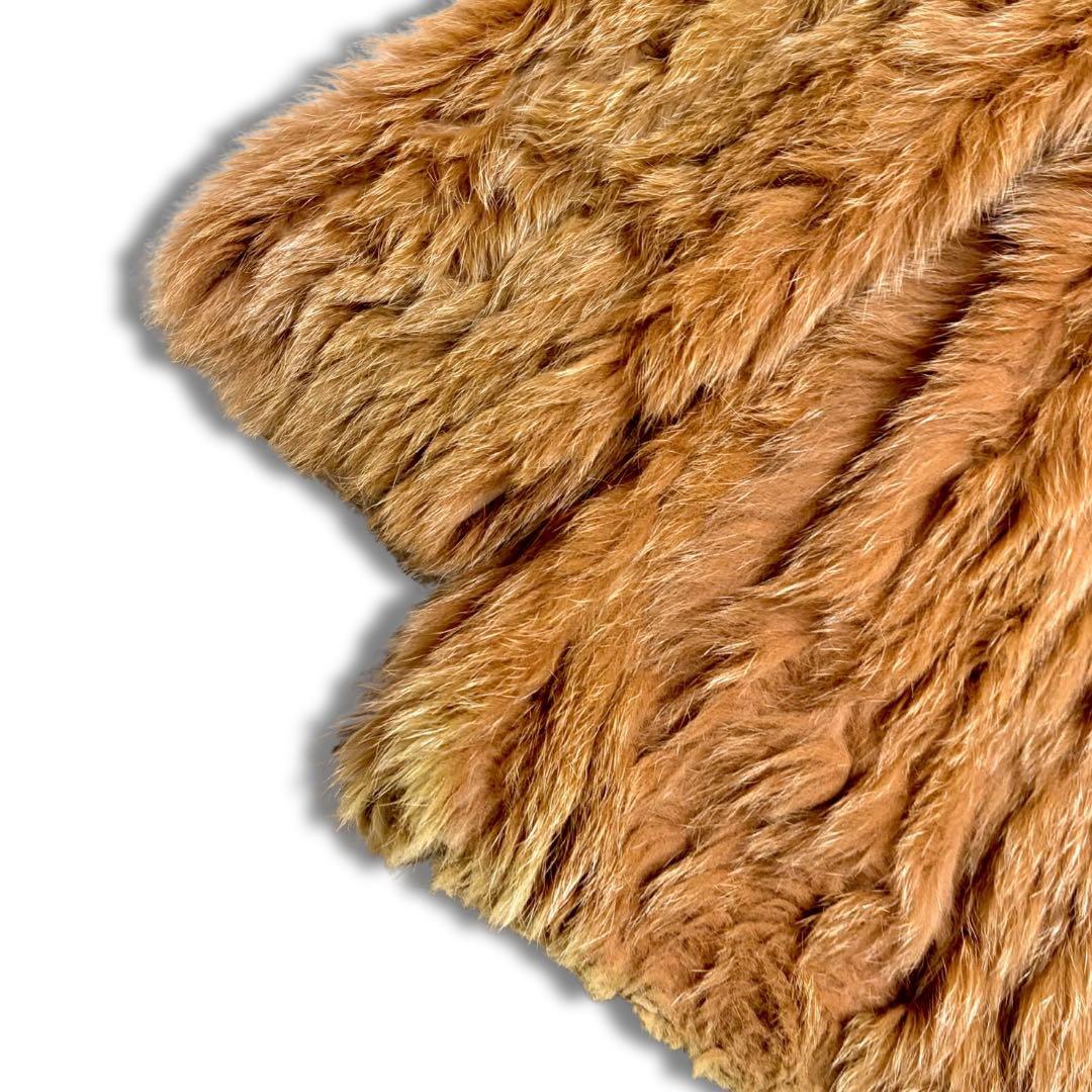 美品✨サガフォックス リアルファーコート 本毛皮 ふわふわ ボリューム感