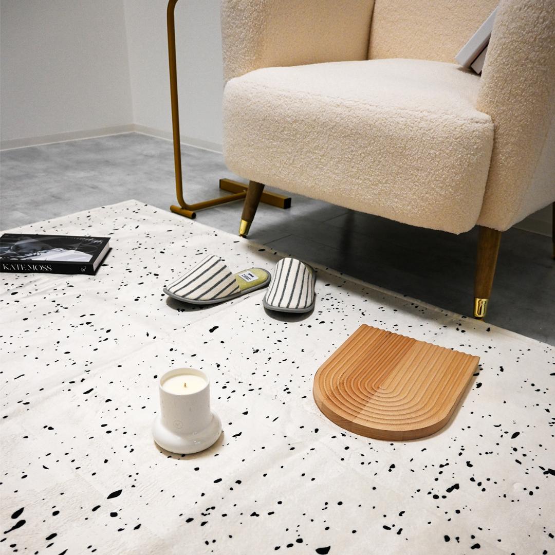 【morl】ラグ 大きい 韓国 滑り止め チェック柄