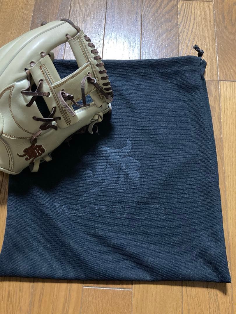 MIYAZAKI WAGYU JB 硬式グローブ クリーム色　28センチ